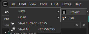 Create a new Project