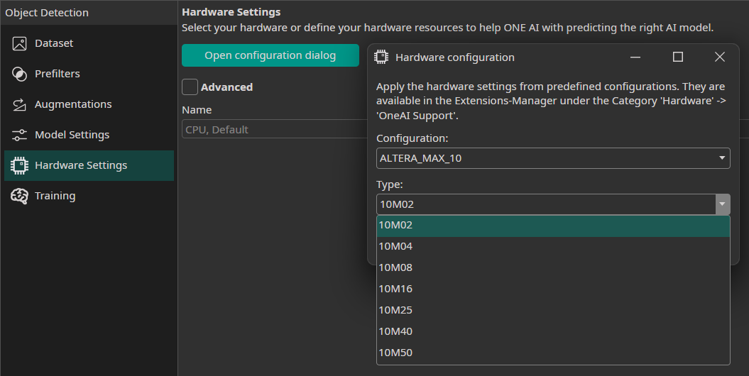 hardware extensions
