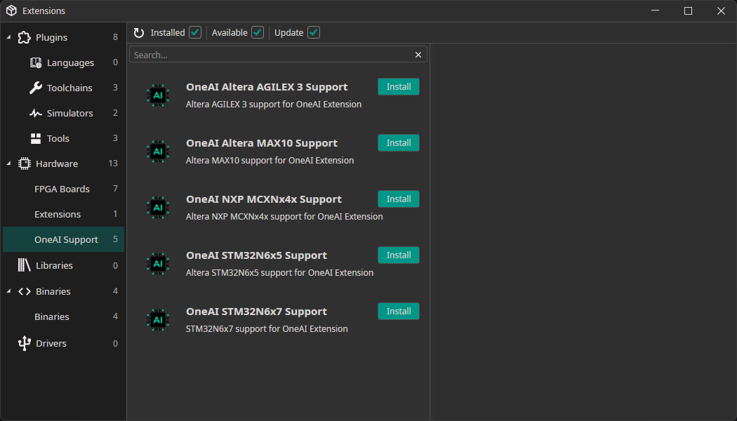 hardware extensions