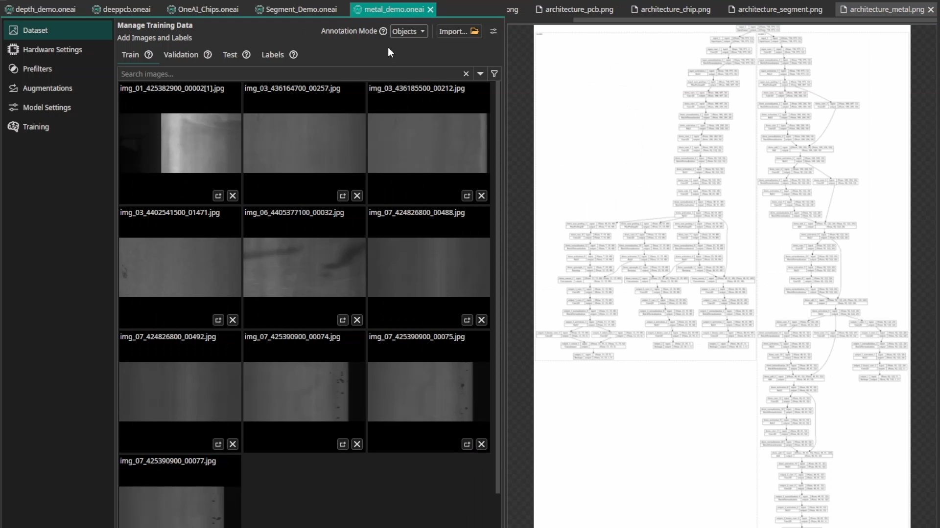 Metal Inspection Demo
