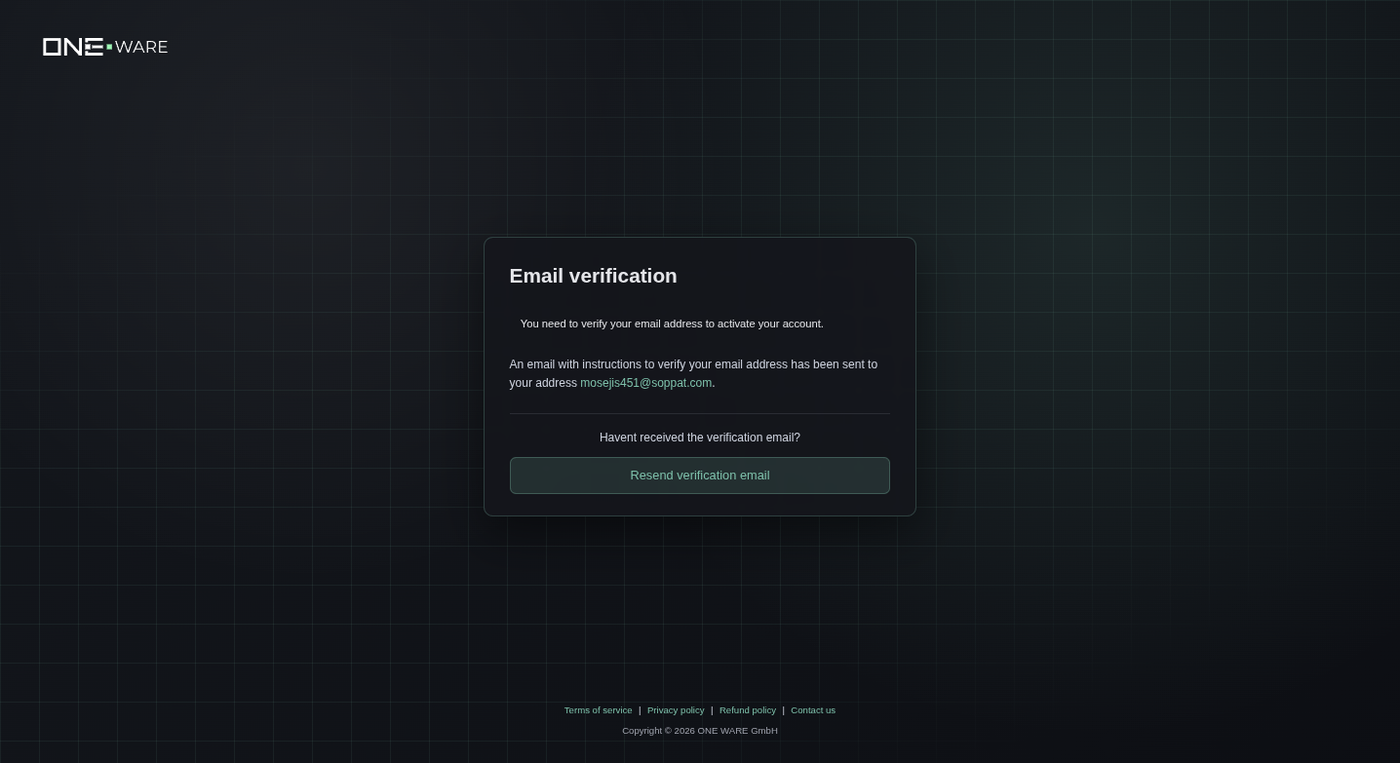 Email Verification