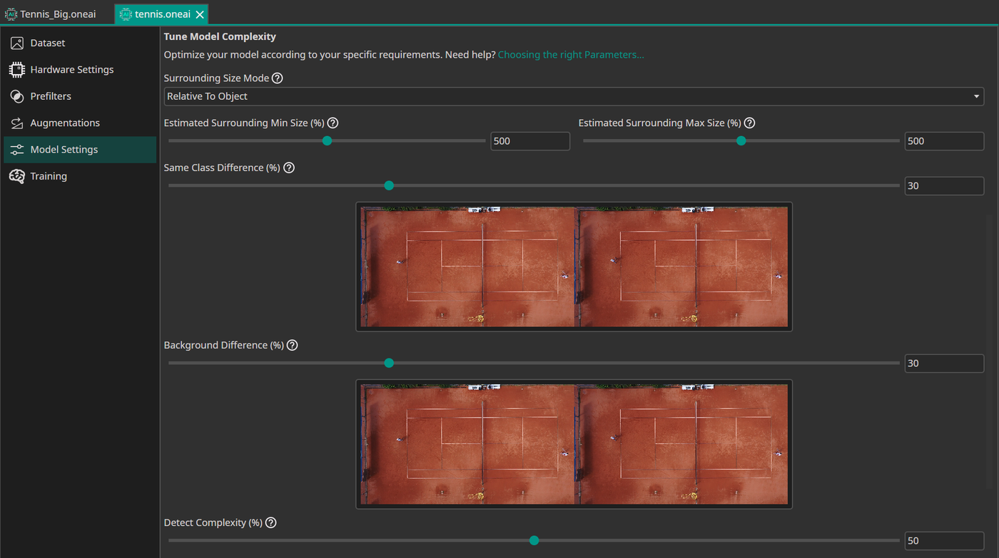 Input Settings