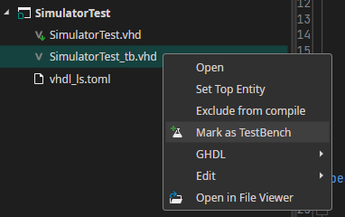 Mark Testbench