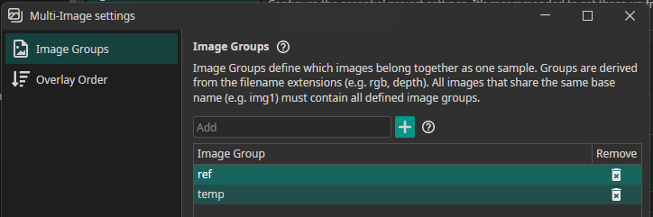 multi image groups