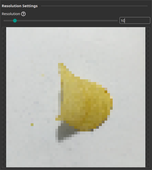 Resolution Filter