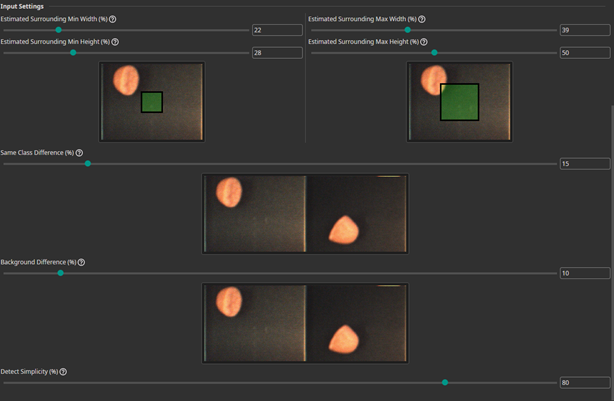 Model Input Settings