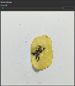 Object resolution view